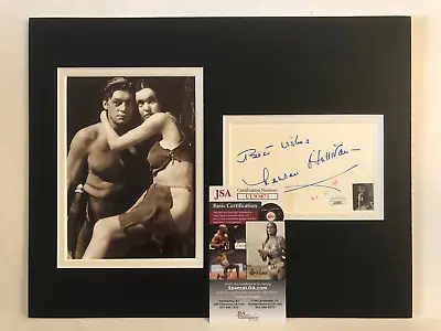 MAUREEN O'SULLIVAN  As JANE SIGNED 11X14  PHOTO DISPLAY  TARZAN  JSA COA • $149.99