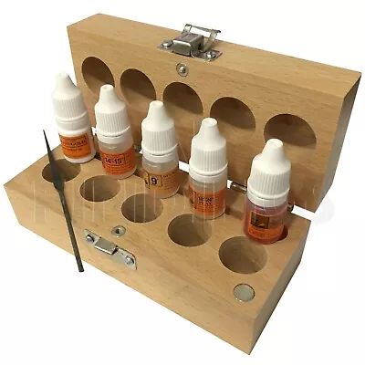 £69.99 • Buy Gold Testing Silver Testing Test Carat Karat Kit Uk Made  Premium Quality