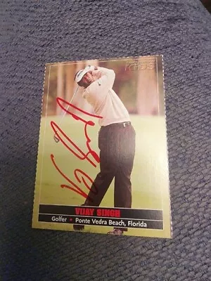 Rare Vijay Singh Signed Autographed Sports Illustrated For Kids Card #448 • $89.99