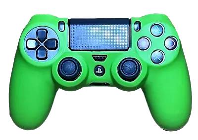 $8.90 • Buy Silicone Cover For PS4 Controller Case Skin - Green