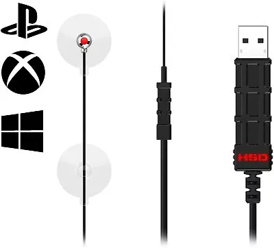 $22.99 • Buy HipShotDot Red Dot LED Aim Assist Mod For FPS Games! PS5, PS4, Xbox One, PC