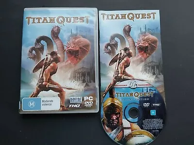 Pre-Loved Titan Quest PC DVD ROM Game - FREE POST • $14.95