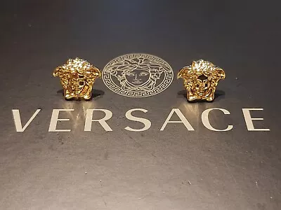 Versace Medusa Earrings • $139.99