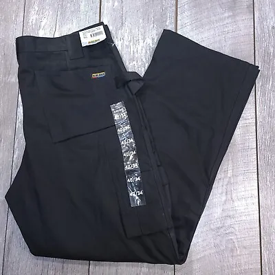 Blaklader Roughneck Work Pants Mens Size 40x34 Black Utility Pockets • $42.47