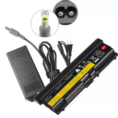 Battery+Charger For Lenovo Thinkpad T410 T420 T510 T520 SL410 SL510 Power Supply • $29.99