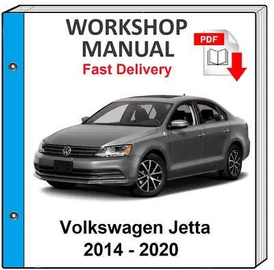 $8.49 • Buy Volkswagen Vw Jetta 2014 2015 2016 2017 2018 2019 Service Repair Workshop Manual