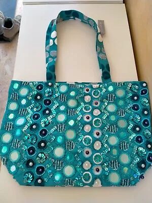 £4.50 • Buy Per Una Material Beaded/Sequin Bag - New