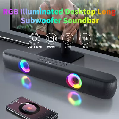 LED Wireless Bluetooth Speaker Portable Loud Bass For Samsung IPhone IPad • £19.76