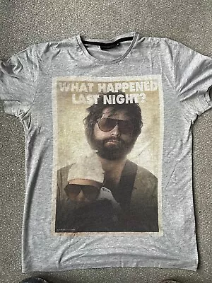 Vintage Licensed The Hangover Movie Men’s T Shirt Medium • £14.99