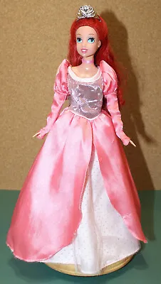 2010 Disney Store  Ariel Little Mermaid In Pink Dinner Gown Fashion 11” Doll • $11.99