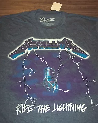 METALLICA RIDE THE LIGHTNING T-Shirt MENS MEDIUM NEW W/ TAG Band Metal • $20