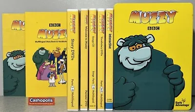 MUZZY BBC Language Course For Children (Spanish/French/German/Italian) Metal Tin • $29.55