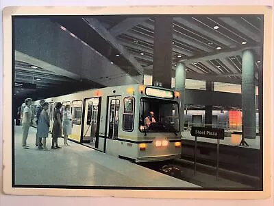 Light Rail Transit The T Pittsburgh Pennsylvania Golden Triangle Subway Postcard • $3.99