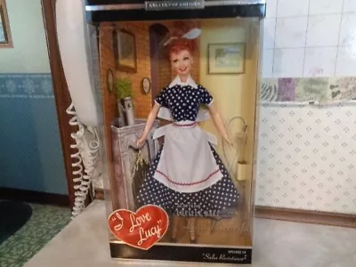 Nib Barbie Col. I Love Lucy Doll  Sales Resistance  Lucille Ball As Lucy Ricardo • $19.99