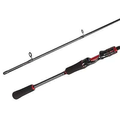 Fishing Rod 1.8m Baitcaster Fishing Pole Carbon Main Body EVA Handle For Saltwat • $39.23