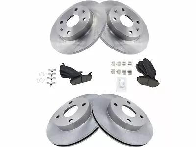 For 1990-1993 Mazda Miata Brake Pad And Rotor Kit Front And Rear 37963PP 1991 • $104.95