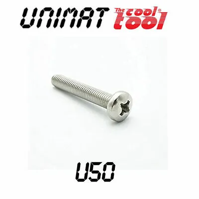 UNIMAT Parts & Accessories - U50 PAN HEAD Bolt Screw 4 X 70 U50 • £0.99
