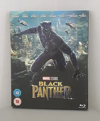 Marvel Black Panther Blu Ray Cardboard Sleeve Chadwick Boseman Michael B Jordan • £2.99