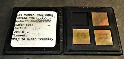 £48.46 • Buy 3 Large Ibm Development Prototype  Sample  Chips With Documentation