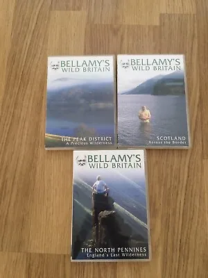 Bellamy’s Wild Britain - Scotland The Peak District & North Pennines DVDs • £9