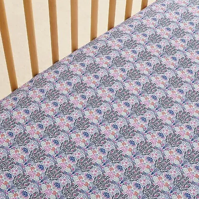 $69.99 • Buy J.CREW NWT $90 Limited Edition Baby Crib Sheet In Liberty Art Club Nouveau