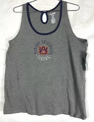 Auburn Tigers Ncaa Womens Tank Top W/ Keyhole Back S M L Xl Free Ship • $12.99