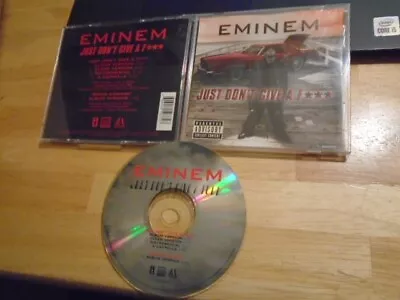 RARE OOP Eminem CD Just Don't Give A F*** 1998 Hip Hop Rap Slim Shady Lp D12 ! • $9.99