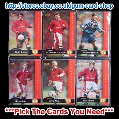 £0.99 • Buy Futera - Manchester United 1997  *pick The Cards You Need*