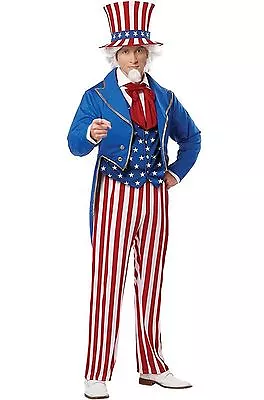 Uncle Sam Patriotic America Adult Costume • $59.99