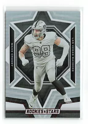 Maxx Crosby #55 2023 Panini Rookies Stars Raiders Holo Foil • $2.66