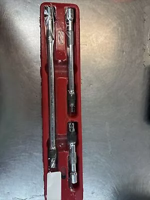 Matco Tools 1/4  Drive 3-Piece  LOCKING Extension Set 3 --7 --  15  Excellent • $56