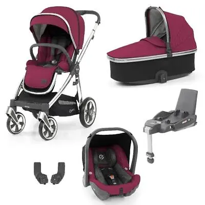 BabyStyle Oyster 3 Mirror ESSENTIAL Bundle - 5 Piece (Cherry) - RRP £1016 • £806.93