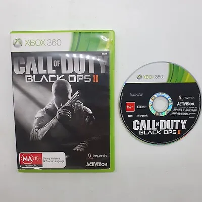 Call Of Duty Black Ops 2 II Xbox 360 Game PAL 21j4 • $29.95