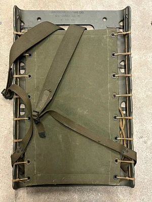 $55 • Buy WWII 1944 US Army USMC American Seating Co Packboard Pack Board Shelf WW2