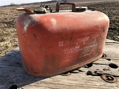 6 Gallon OMC Gasoline Gas Fuel Tank Vintage Outboard Boat Motor Gas Can A16 • $124