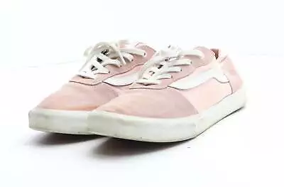 VANS Womens Pink Synthetic Trainer UK EU • £12.25