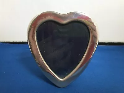 Silver Hallmarked Heart Picture Frame • £25