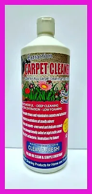 £8.99 • Buy Carpet Shampoo Cleaning Solution   Odour Pet Deodoriser Upholstery Cleaner Vax