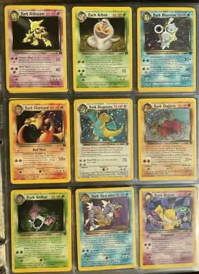 $2.50 • Buy Pokemon WOTC Rocket Set Individual Cards - Pick From List From $1!! FREE POSTAGE