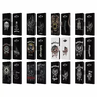 Official Motorhead Graphics Leather Book Wallet Case Cover For Samsung Phones 2 • £17.95