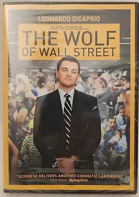 The Wolf Of Wall Street (DVD 2013) Leonardo DiCaprio Margot Robbie SEALED NEW • $7.99