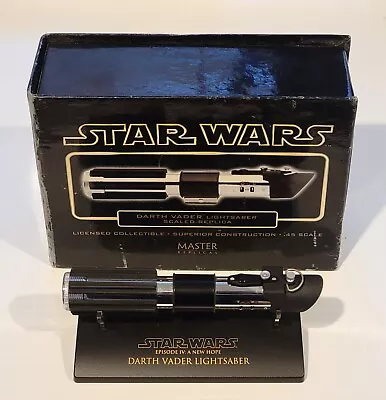 Master Replicas Star Wars Darth Vader Lightsaber .45 Scaled Replica Ep IV: ANH  • $15