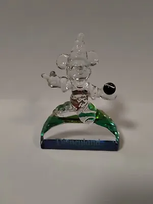 Mickey Mouse Disney Crystal Sorcerer On Rainbow Base With Magic Ball  • $30