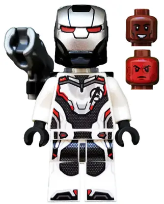 Lego Super Heroes Minifigure War Machine White Jumpsuit With Shooter Sh564 76124 • $29.99