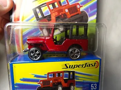 1960 Jeep          2004 Matchbox Superfast 35th Anniversary    1:64  Die-cast • $7.99