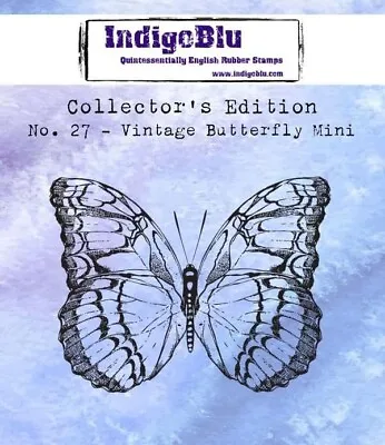 £2.49 • Buy Indigoblu COLLECTORS EDITION - NUMBER 27 - VINTAGE BUTTERFLY MINI