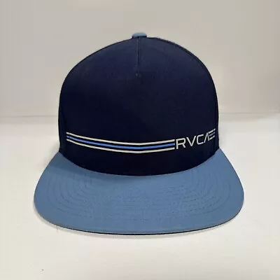 RVCA Blue Snapback Baseball Hat • $11.20