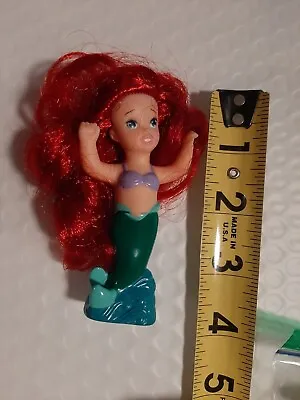 2002 My First Princess Ariel 3.5  PVC Figure Doll Disney Little Mermaid Mattel • $4.75