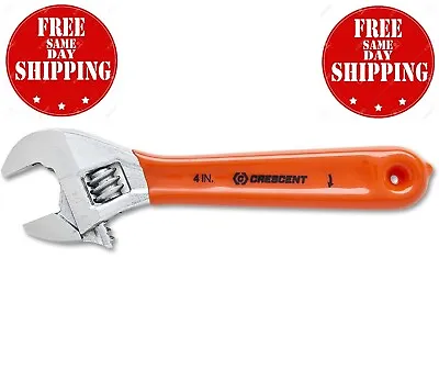 Crescent 4  Adjustable Cushion Grip Wrench - Carded - AC24CVS • $13.89