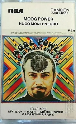 $39.95 • Buy HUGO MONTENEGRO Moog Power ** RARE CASSETTE TAPE RCA Australia Paper Labels